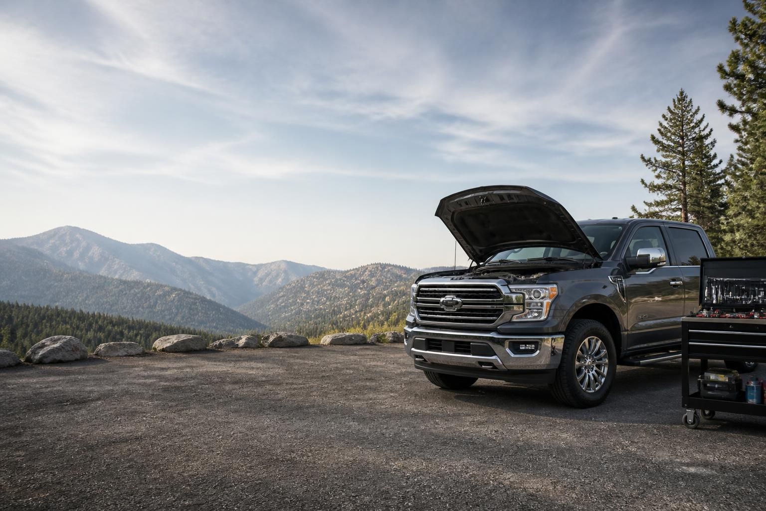Professional Mobile Car & Truck Repair image for the website.